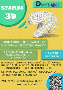 Laboratorio stampa 3d | Associazione Deploy LAB | Taranto