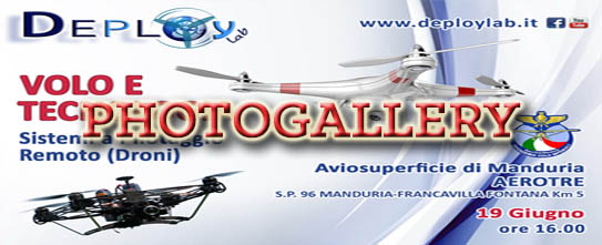 Volo e tecnologia Droni Photogallery | Associazione Deploy LAB | Taranto